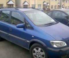 Opel ZAFIRA 2002