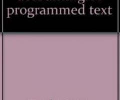 Books: Financial Accounting: A Programmed Text