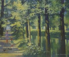 Grand Canal Oil on Canvas by John Skelton Senior