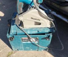 110v makita plunge saw and 1st fix pasloude nailer
