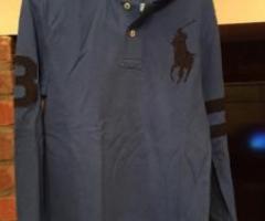 New boys Lauren rugby shirt