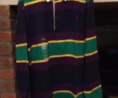 New boys ralph lauren rugby shirt