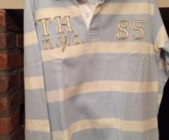 New boys hillfiger rugby shirt