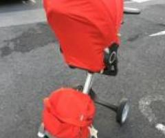 STOKKE RED PUSHCHAIR