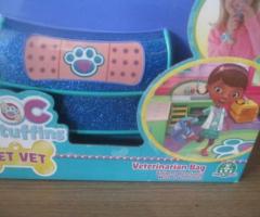 NWT Doc McStuffins Boxed Pet Veg Bag