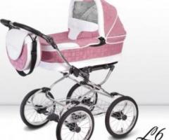 Ballerina Classic Leather Pram 2 in 1