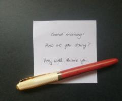 JINHAO 85 Wood Fountain Pen with EF nib, rosewood