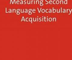Measuring Second Language Vocabulary Acquisition (Books)