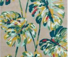 Go for a living room makeover with floral area rugs!