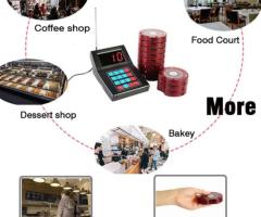 Wireless System Pagers For Restaurant Coffee Dessert Shop Bakery Food Court - Image 2