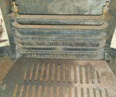 CAST IRON FIREPLACE, COMPLETE WITH UNDAMAGED TILES. VICTORIAN ?. COLLECTION Y25 D436. - Image 3