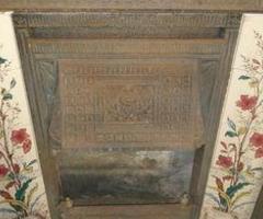 CAST IRON FIREPLACE, COMPLETE WITH UNDAMAGED TILES. VICTORIAN ?. COLLECTION Y25 D436. - Image 5