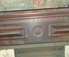 CAST IRON FIREPLACE, COMPLETE WITH UNDAMAGED TILES. VICTORIAN ?. COLLECTION Y25 D436. - Image 6