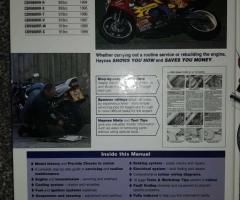 HONDA FIREBLADE HAYNES REPAIR MANUAL IN VGC. Y25 D436 - Image 2