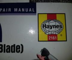 HONDA FIREBLADE HAYNES REPAIR MANUAL IN VGC. Y25 D436 - Image 3