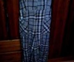 Light tartan jumpsuit