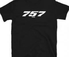 Boeing 757 Unisex T-shirt | Grab Now