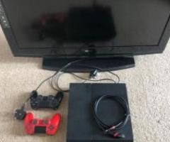 Playstation 4 with 2 controllers